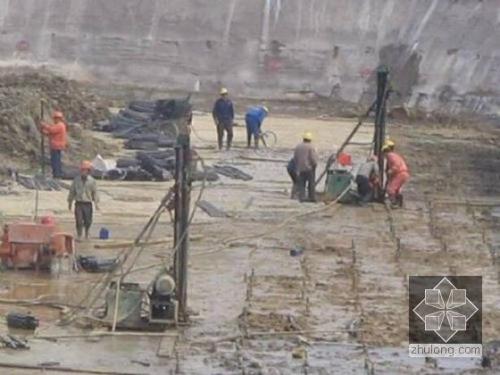 浉河我公司承建北京房山区水池地基注浆加固工程
